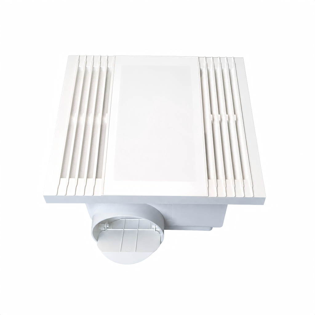 Exaustor de teto com luz para banheiro