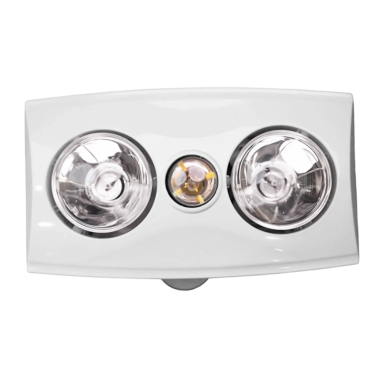 Aquecedor de banheiro com lâmpada de calor