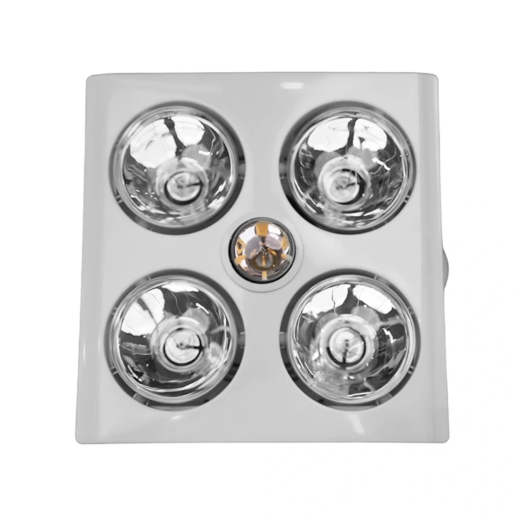 Aquecedor infravermelho com 4 lâmpadas de aquecimento